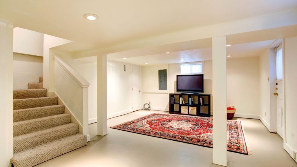small basement remodel idea
