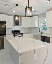 modernized split level kitchen modernized split level kitchen